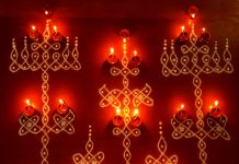 Kuthu Vilakku || Sikku Kolam || Karthigai Kolam karthigai, vilakku kolam, lamps, diya, karthigai month, kaarthigai, maha deepam, thiruvannamalai, margazhi kolam