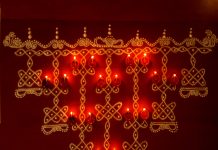 Sara Vilakku || Sikkku Chandelier || Karthigai Kolam || Hanging Lamps karthigai, vilakku kolam, lamps, diya, karthigai month, kaarthigai, maha deepam, thiruvannamalai, margazhi kolam