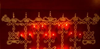 karthigai, vilakku kolam, lamps, diya, karthigai month, kaarthigai, maha deepam, thiruvannamalai, margazhi kolam