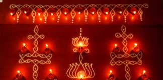karthigai, vilakku kolam, lamps, diya, karthigai month, kaarthigai, maha deepam, thiruvannamalai, margazhi kolam
