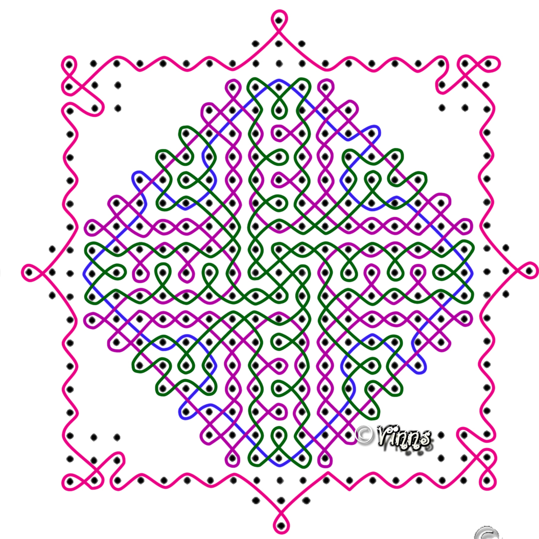 margazhi kolam, big sikku kolam, karthigai, vilakku kolam, lamps, diya, karthigai month, kaarthigai, maha deepam, thiruvannamalai, margazhi kolam