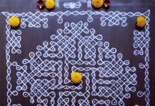 Margazhi Kolam || 17 dots Sikku Kolam || tippudi Muggulu