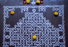 21 Dots Margazhi Kolam || Sikku Kolam || Tippudu Muggulu