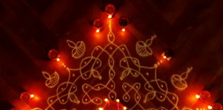 karthigai, vilakku kolam, lamps, diya, karthigai month, kaarthigai, maha deepam, thiruvannamalai, margazhi kolam