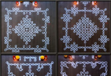 11 dots Sikku kolam collection Daily Muggulu Rangoli