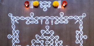 19 dots sikku kolam, big kolam, kambi kolam, rangoli, pulli kolam, daily kolams, new design kolam