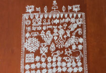 Chathurmasa Gopadma Rangoli || Gopadma Vrata Rangavalli gopadma rangavalli, 33 gopadma rangoli, chathurmasa, chathurmasya muggulu, vrat rangavalli,
