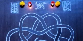 nagapanjami, snake kolam, panjami, kolam, nagabandhan muggulu