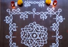 7 Dots Star Kolam || 7-4 Dots Sikku kolam || Tippudu Muggulu 7 dots, sikku kolam, star kolam, daily koalms, new kolasm, simple kolams, simple 7 dots kolam