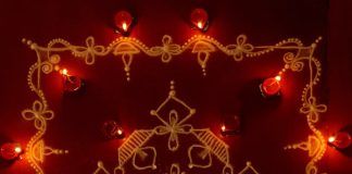 Karthigai kolam, agal vilakku, vilakku kolam, diya rangoli, margazhi kolam,13 dots, sikku kolam,