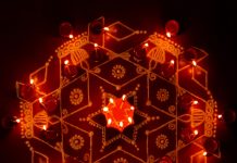 13-7 Dots Karthigai Kolam || Star and Lamp muggulu || Diya Rangoli Karthigai kolam, agal vilakku, vilakku kolam, diya rangoli, margazhi kolam,13 dots, sikku kolam,