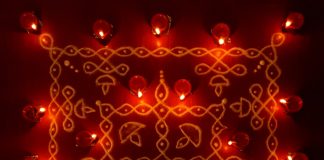 Karthigai kolam, agal vilakku, vilakku kolam, diya rangoli, margazhi kolam,13 dots, sikku kolam,