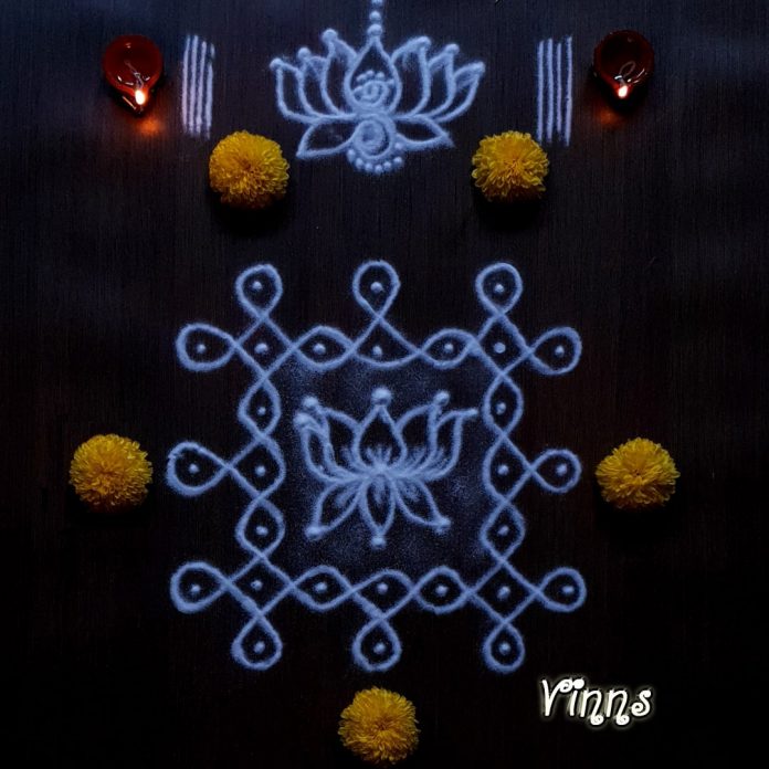 7_dots_sikku_kolam_margqazhi_kolam_thamarqai_lotus_muggulu-min margazhi kolam, sikku kolam, big kolams, margazhi, tippudu muggulu, daily kolams, margazhi big kolam, flower kolam, margazhi Kolam,