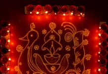 Simple Karthigai Deepa Kolam || Easy 9 dots Anna pakshi Kolam || Diya Rangoli || Bird Muggulu Karthigai kolam, agal vilakku, vilakku kolam, diya rangoli, margazhi kolam,13 dots, sikku kolam,