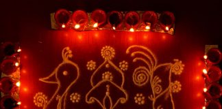 Karthigai kolam, agal vilakku, vilakku kolam, diya rangoli, margazhi kolam,13 dots, sikku kolam,