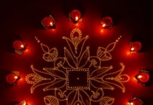 Karthigai kolam, agal vilakku, vilakku kolam, diya rangoli, margazhi kolam,13 dots, sikku kolam,
