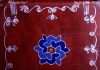 Day 7 Navarathiri Kolam || Blue colour Navaratri Rangoli || 7 dots Flower Muggulu navaratri, navarathiri kolam, navarathri, kolam, muggulu, rangoli