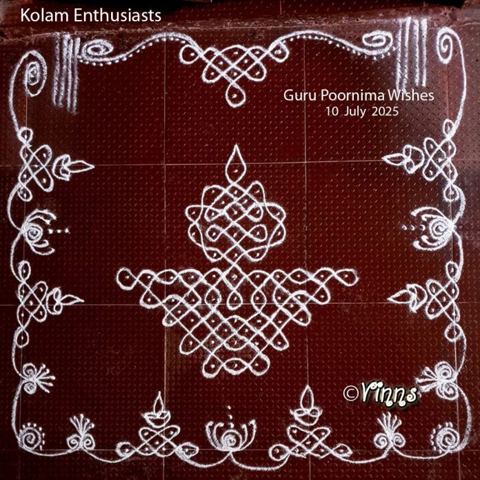 11_dots_vilakk_kolam_tippudu_muggulu_rangoli-min vilakku, lamp kolam diya