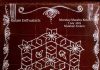 13 – 7 Dots Mukkan Kolam || முக்கண் கோலம் || traditional kolam, parambariya kolam